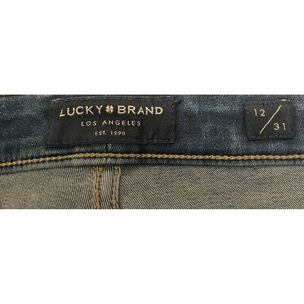 Lucky Brand Lolita Low Rise Super Skinny Jeans Women's 12/31 Blue 27